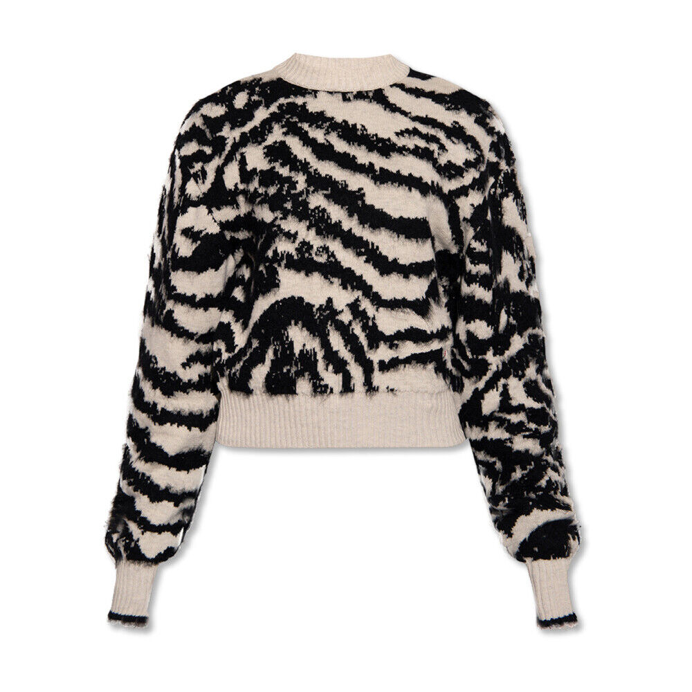 Victoria Beckham Patterned sweater Beige Female
