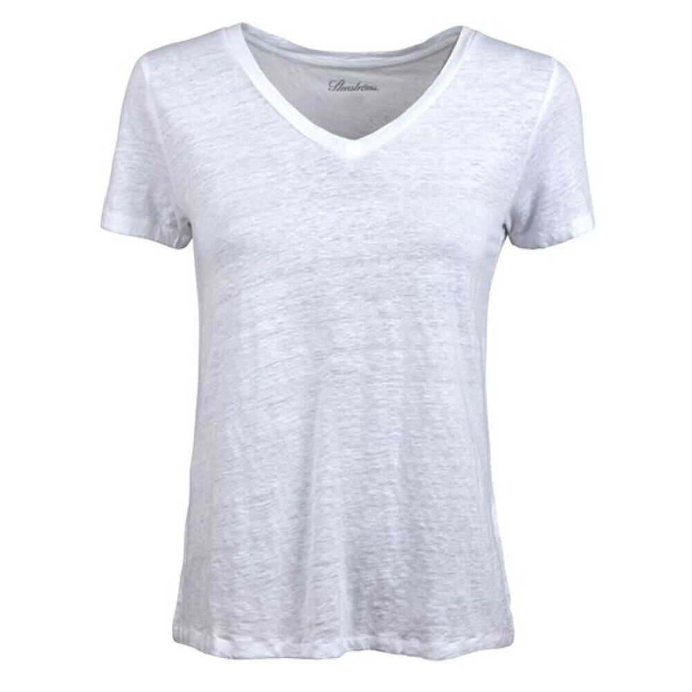 Stenströms T-Shirt V-Neck Hvit Female