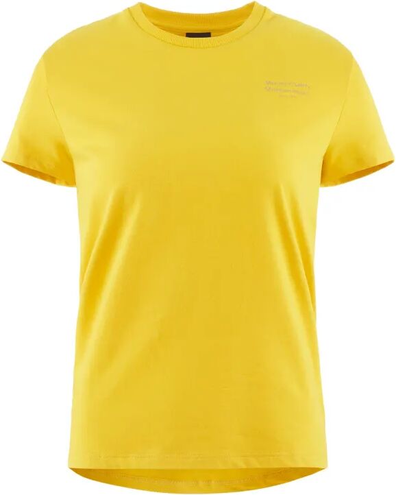 Klättermusen Runa Refined Ss Tee Women's Gul