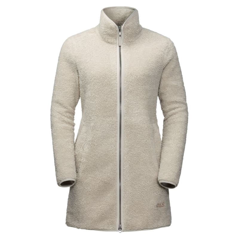 Jack Wolfskin Women's High Cloud Coat Grå