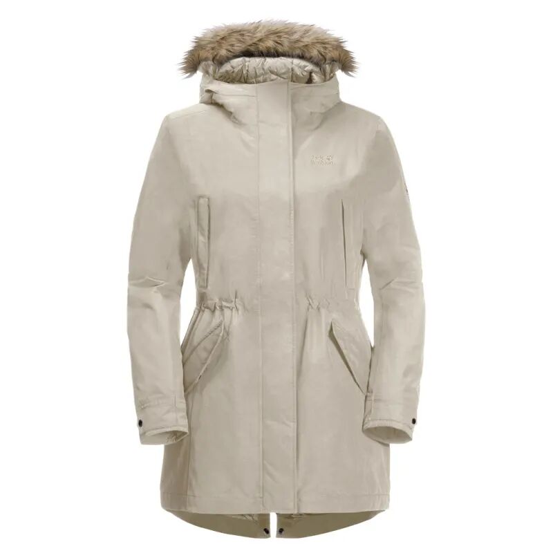 Jack Wolfskin Women's Wildwood Parka Grå