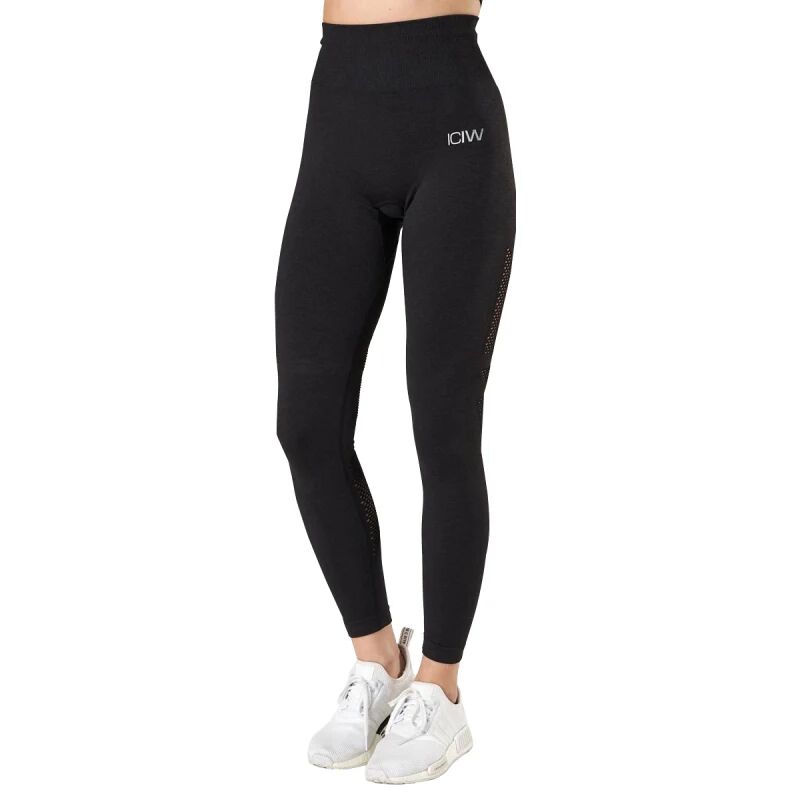ICANIWILL Queen Mesh Tights Solid Women's Grå