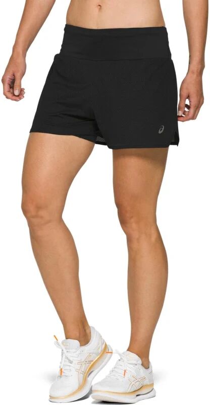 Asics Women's Ventilate 2-n-1 3.5in Shorts Sort