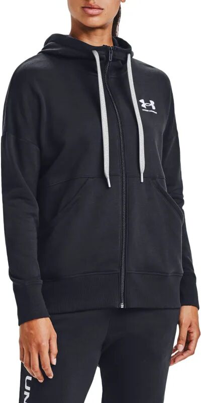 Under Armour Women's Rival Fleece Fz Hoodie Sort