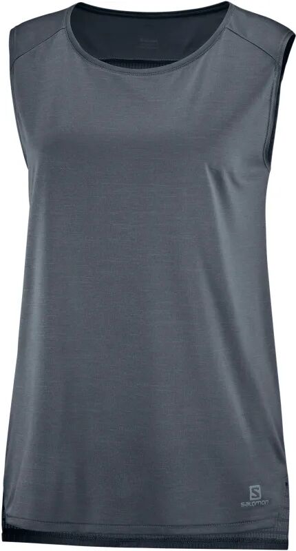 Salomon Women's Outline Summer Tank Grå