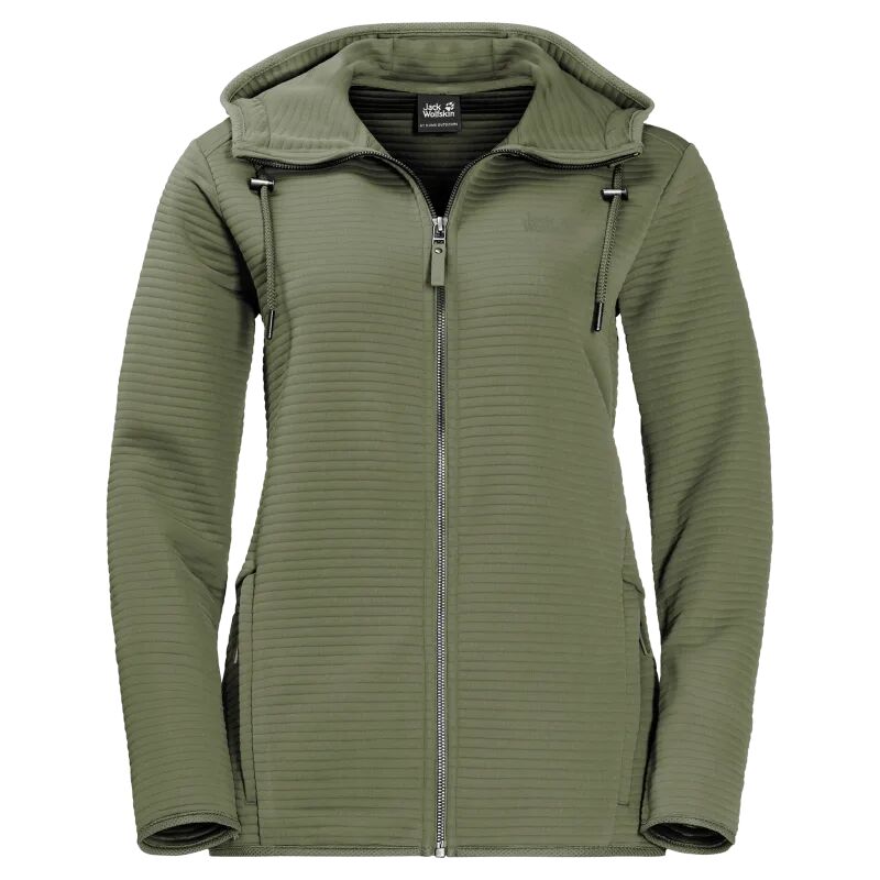 Jack Wolfskin Modesto Hooded Jacket Women's Grønn