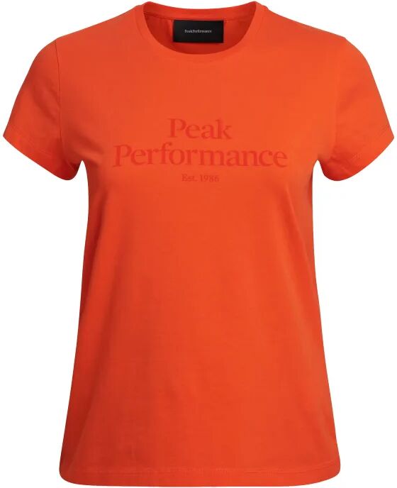 Peak Performance Women's Original Tee (Spring 2021) Oransje