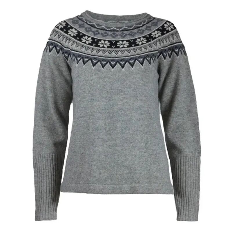 Skhoop Women´s Scandinavian Sweater Grå