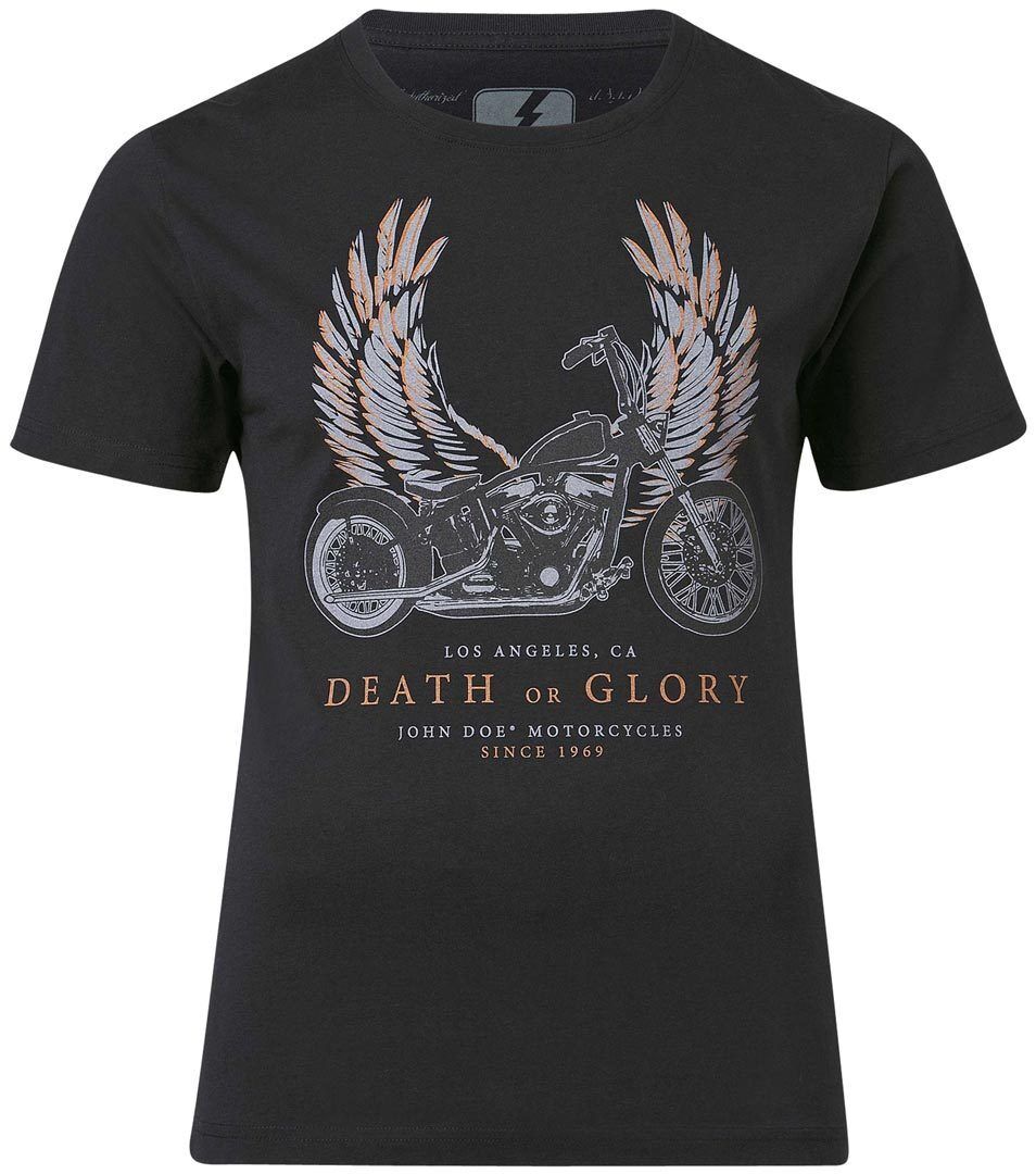 John Doe T-Shirt Wings XL Svart