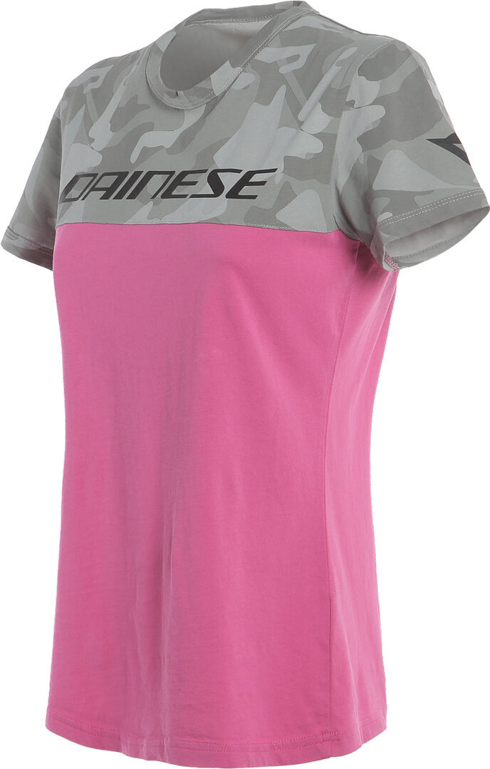 Dainese Camo Tracks Women´s t-skjorte 2XL Grå Rosa