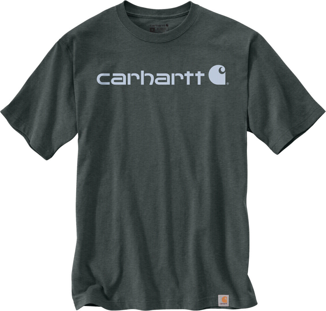 Carhartt EMEA Core Logo Workwear Short Sleeve T-Shirt T-shirt XS Sølv