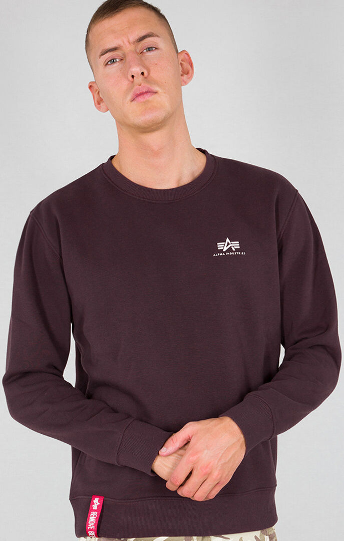 Alpha Industries Basic Small Logo Sweatshirt XS Brun