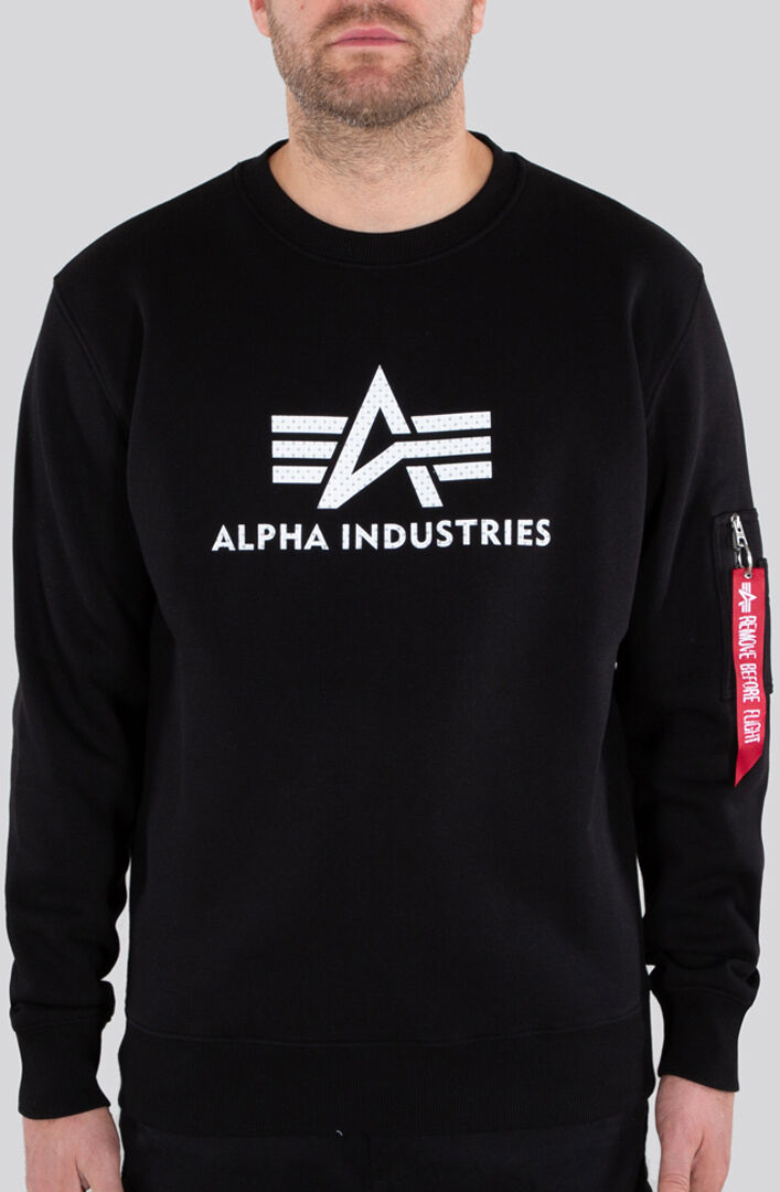 Alpha Industries 3D Logo II Genser 2XL Svart