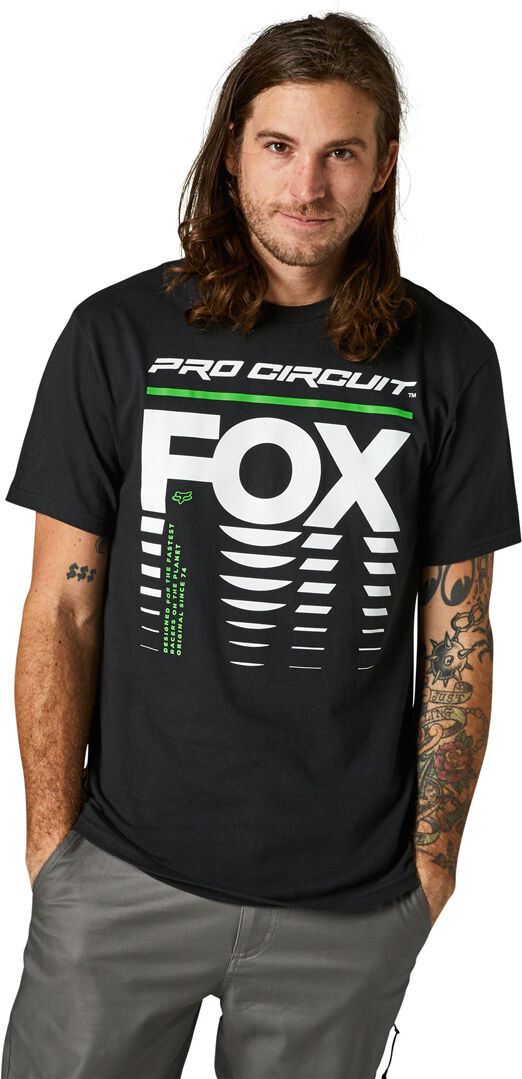 FOX Pro Circuit Basic T-skjorte 2XL Svart