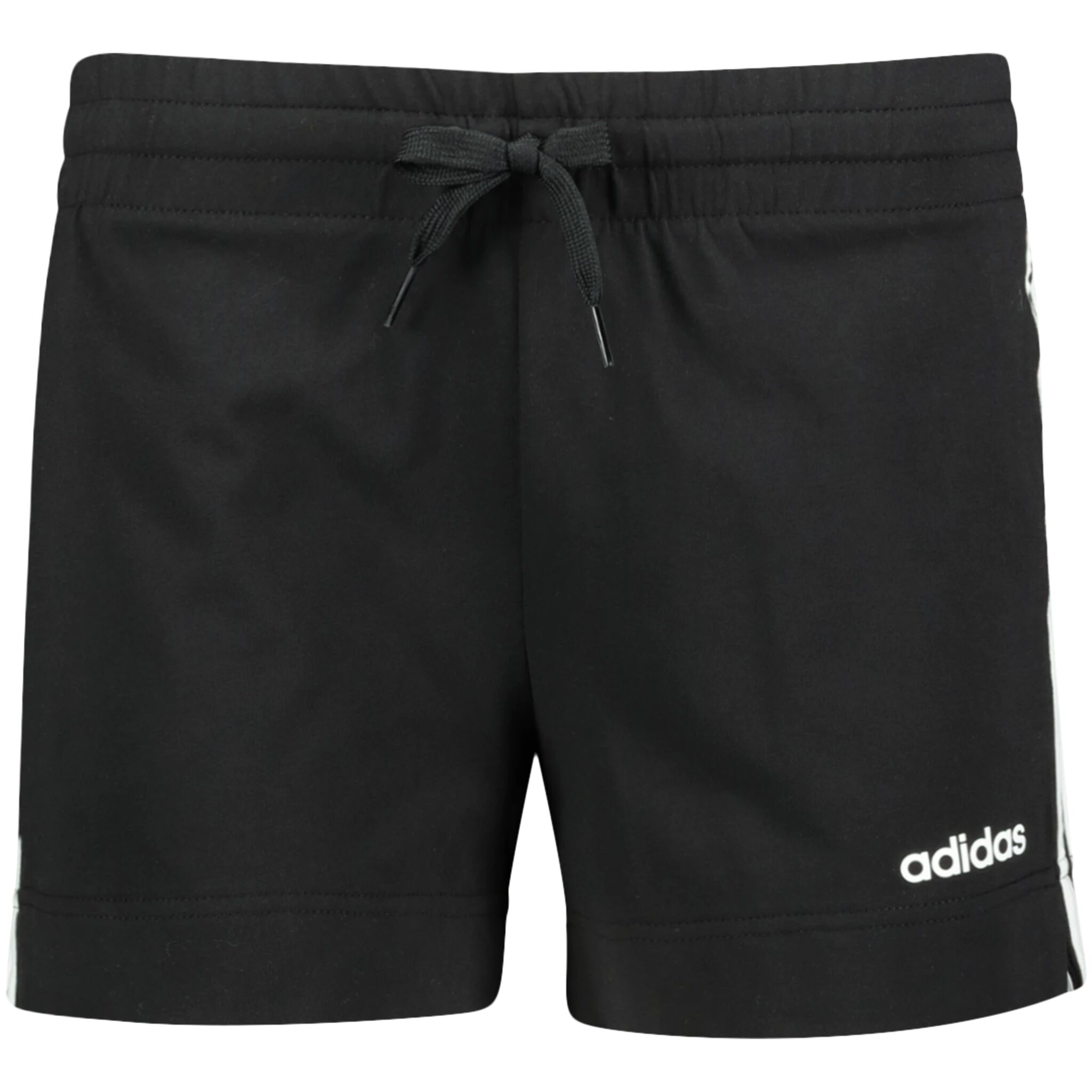 adidas Essential 3-Stripes Shorts, dame L BLACK/WHITE