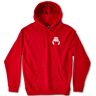 CRAB GRAB THE LOGO HOODY RED XL  - RED - unisex