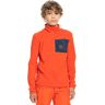 QUIKSILVER AKER HALF ZIP YOUTH BUILDING MOUNTAINS GRENADINE M  - BUILDING MOUNTAINS GRENADINE - unisex