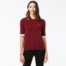 Lacoste Sweter Damski BORDO BORDO Kobıety