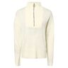 mbyM Sweter damski - Fleta-M Kobiety Sztuczne włókno biały jednolity, M/L - Size: M/L