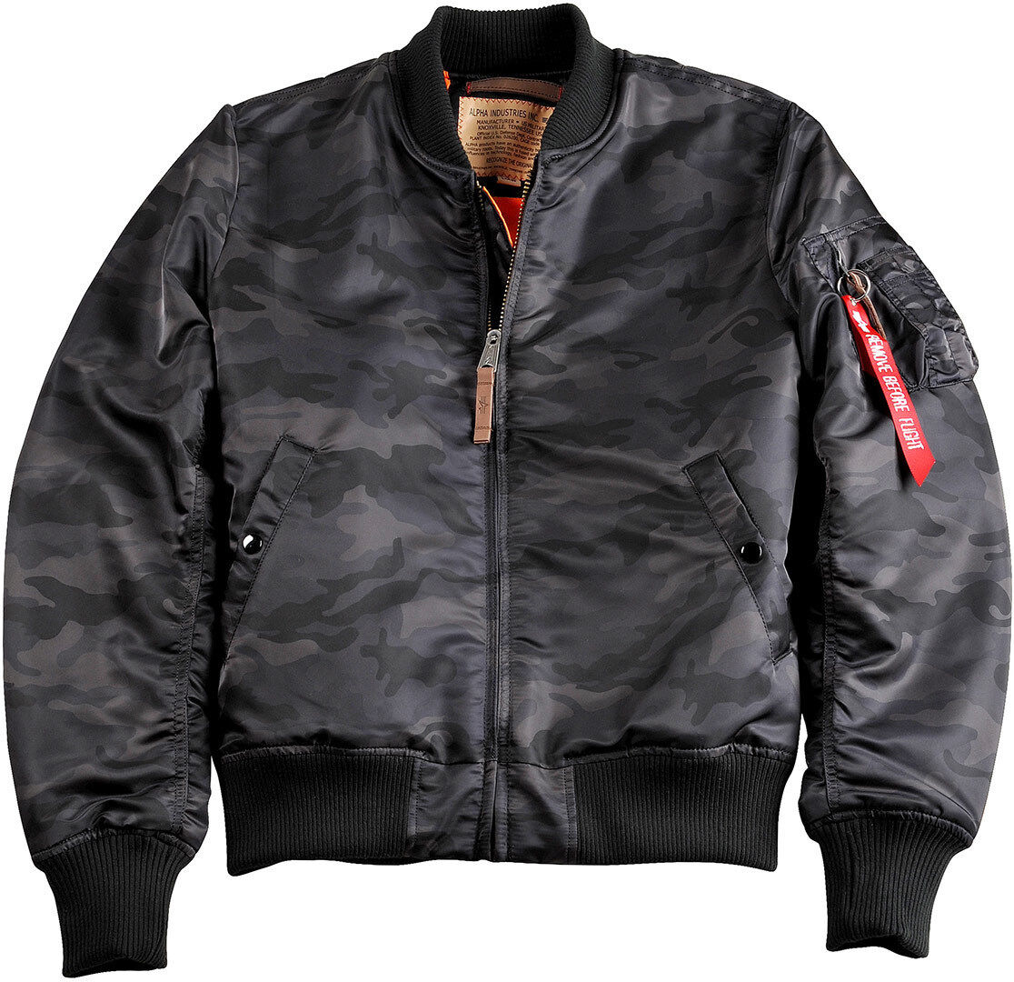 Alpha Industries Ma-1 Vf 59 Kurtkaczarny Wielobarwny