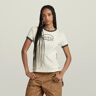 G-Star RAW Army Ringer Slim Top Beige Women XL