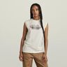 G-Star RAW G-Star Merch Top Beige Women XS