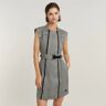 G-Star RAW Multi Zip Dress Grey Women XL