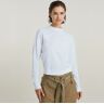 G-Star RAW Constructed Loose Mock Top White Women S