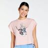 warner T-shirt Looney Tunes - Rosa - T-shirt Mulher tamanho XL