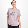 Adidas 3 Stripes Mauve - Roxo - T-shirt Mulher tamanho XL