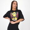 licencias T-shirt Garfield - Preto - T-shirt Mulher tamanho XL