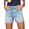 Pepe Jeans Mary Denim Shorts Azul 26 Mulher Azul 26