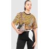 Top Mulher Placed Just Cavalli Amarelo estampado