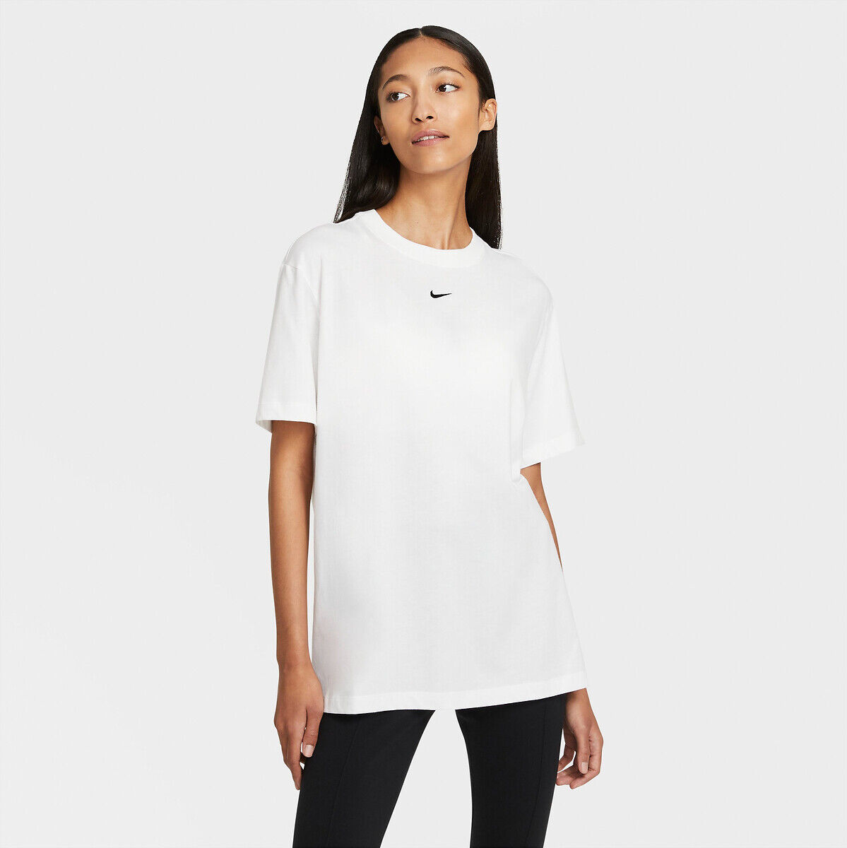 Nike T-shirt sportswear, gola redonda   Branco