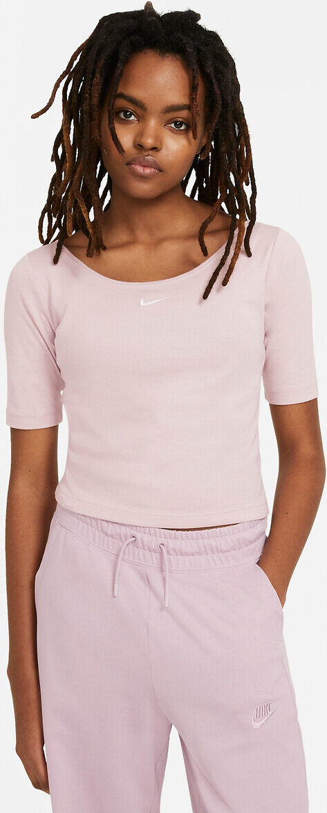 Nike T-shirt sportswear, gola redonda   Violeta-Claro