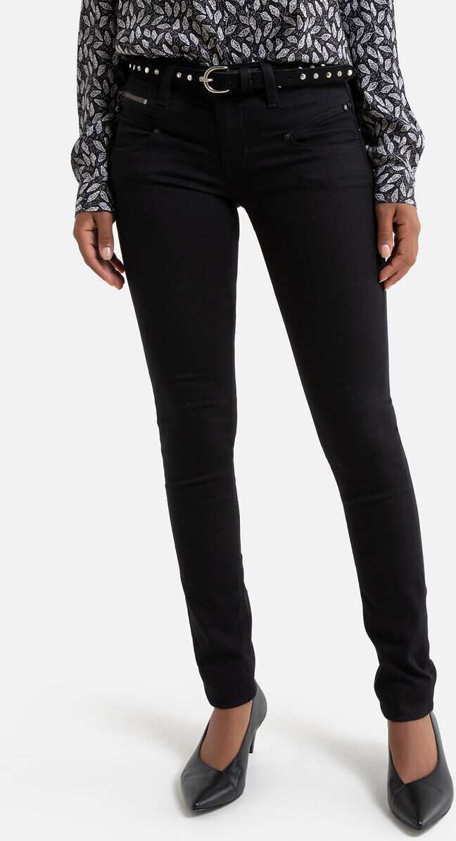 Freeman T. Porter Jeans Slim, Alexa   Preto