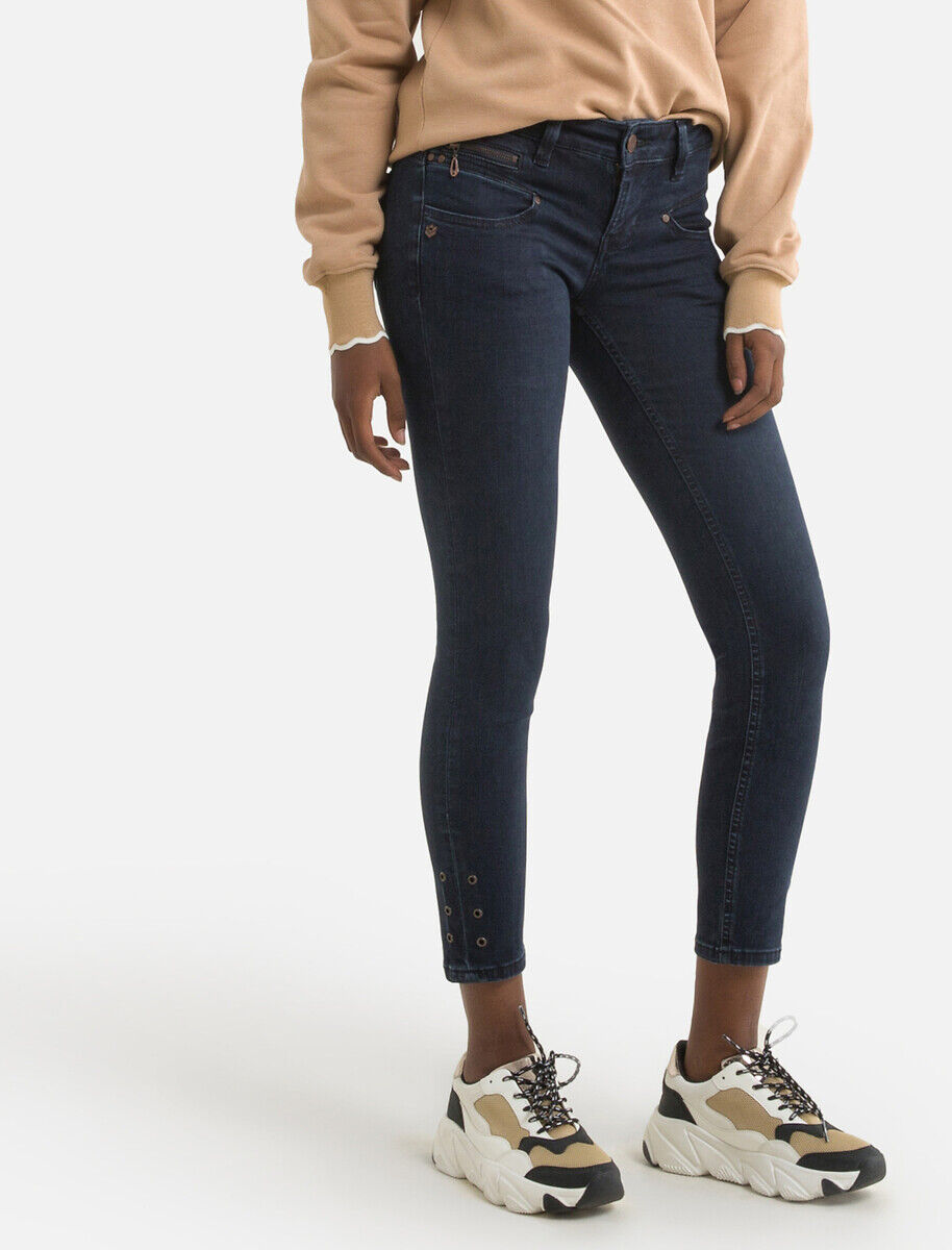 Freeman T. Porter Jeans slim, Alexa cropped S-SDM   Stone desbotado