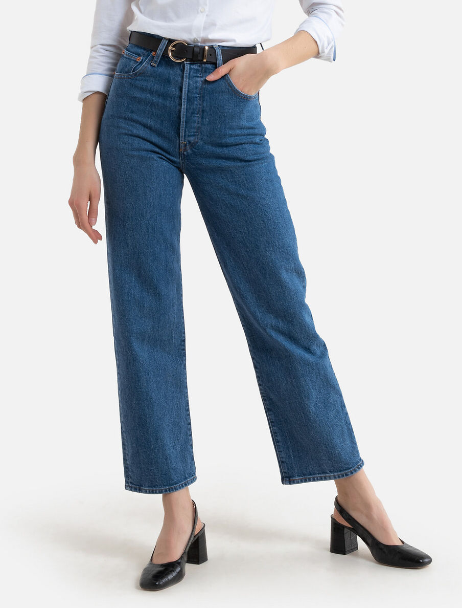 Levi's Jeans Ribcage Straight Ankle   Georgie