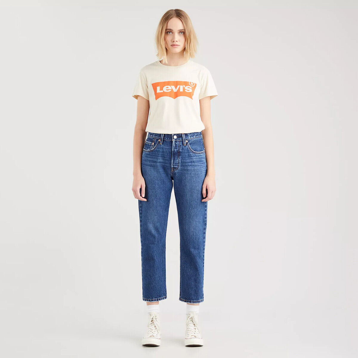 Levi's Jeans 501® Crop   Orinda troy horse