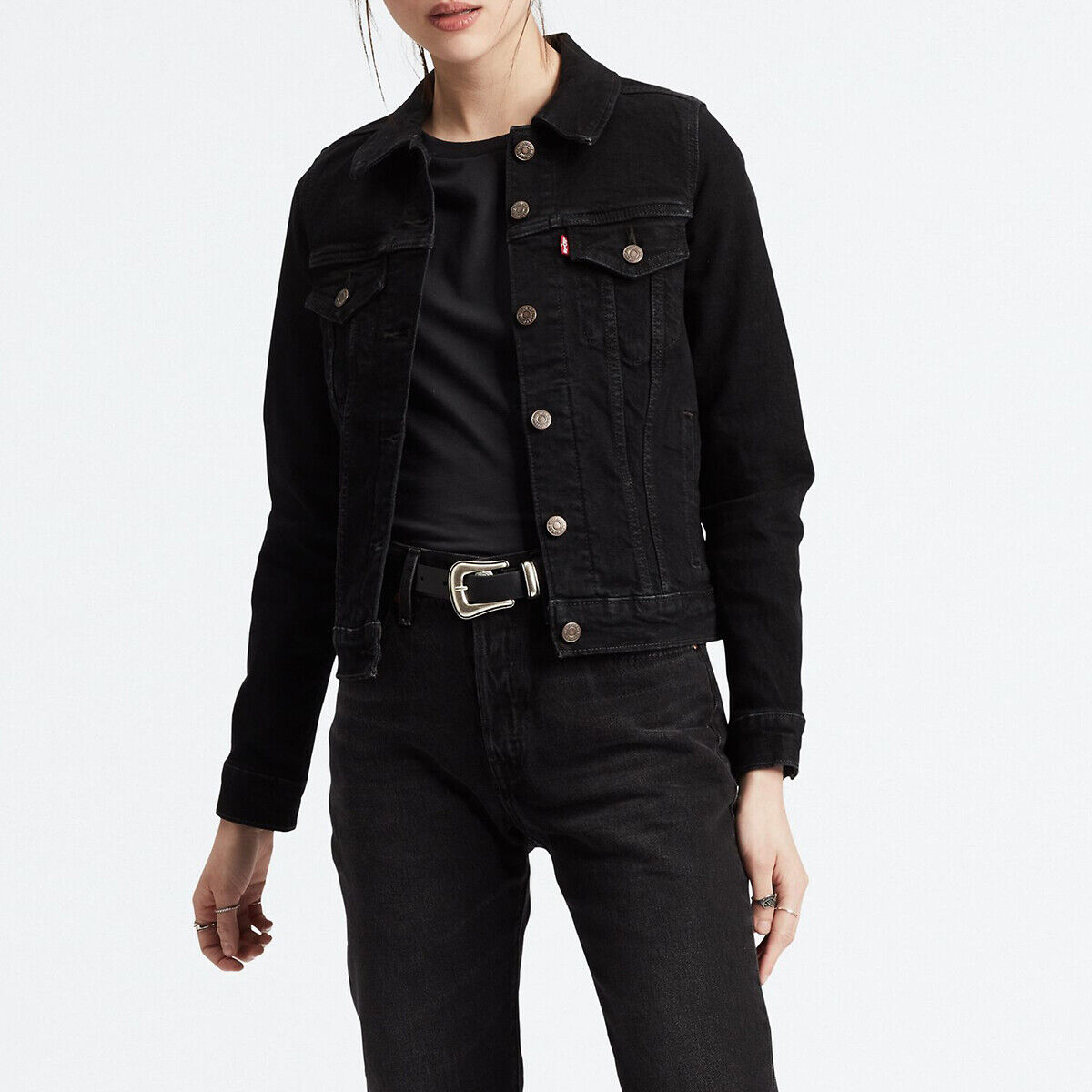 Levi's Casaco de ganga, ORIGINAL TRUCKER   Black air