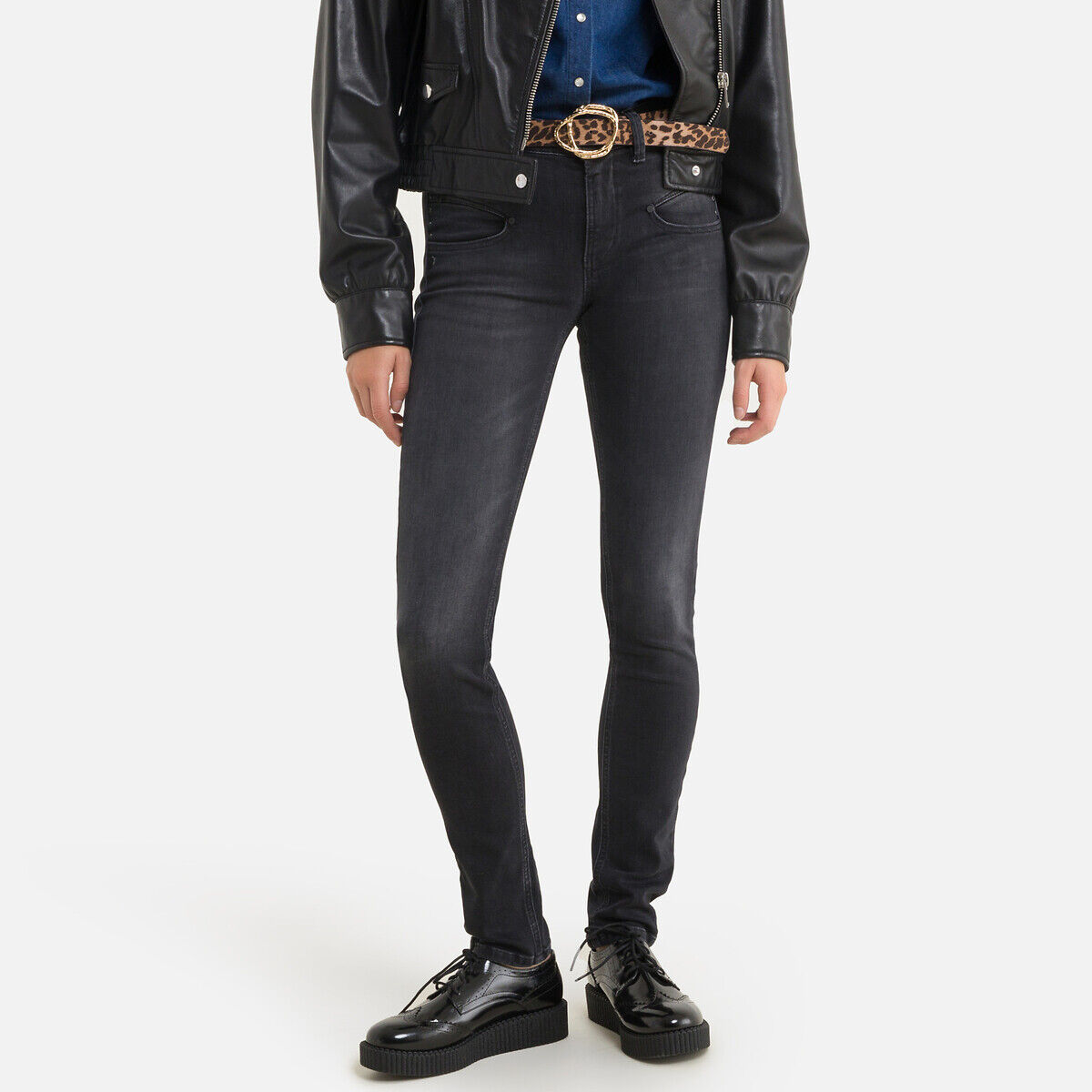 Freeman T. Porter Jeans slim de cintura subida, Alexa High Waist SDM   Feeling