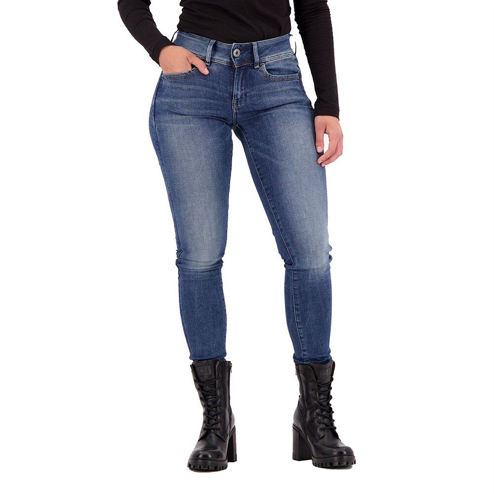 G-star Jeans Lynn Mid Waist Super Skinny 27 Faded Blue