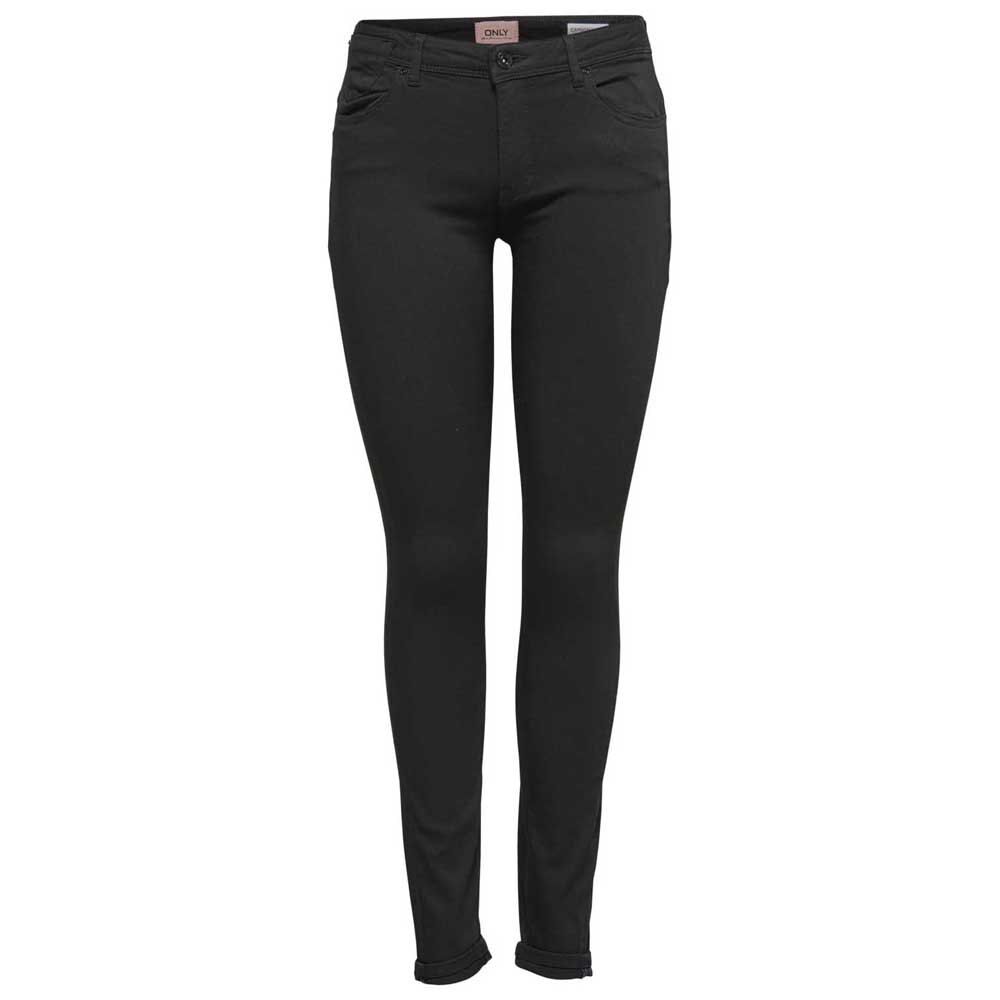 Only Jeans Carmen Life Regular Skinny Blk4e Soo797 26 Black Denim