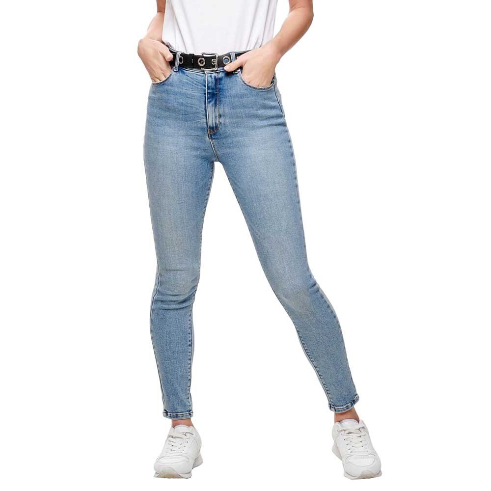 Only Jeans Mila Life High Waist Skinny Ankle Bj13502-2 26 Light Blue Denim