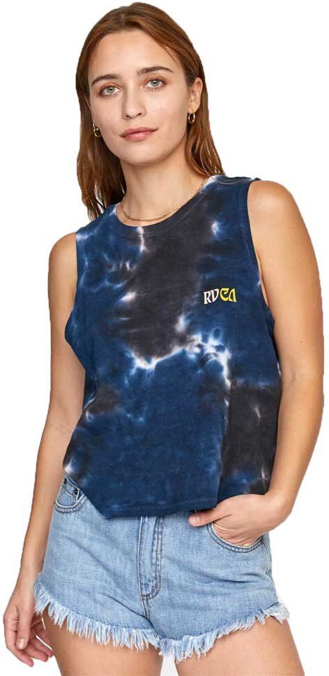 Rvca Camiseta Sem Mangas Vortex XS Tie Dye