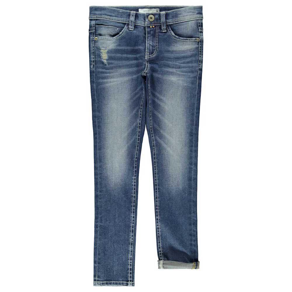 Name It Calças Longas Pete Denim Togo 4 Years Medium Blue Denim