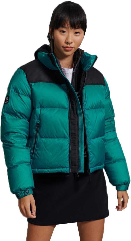 Superdry Casaco Sportstyle Code Down Puffer XL Tropical Green