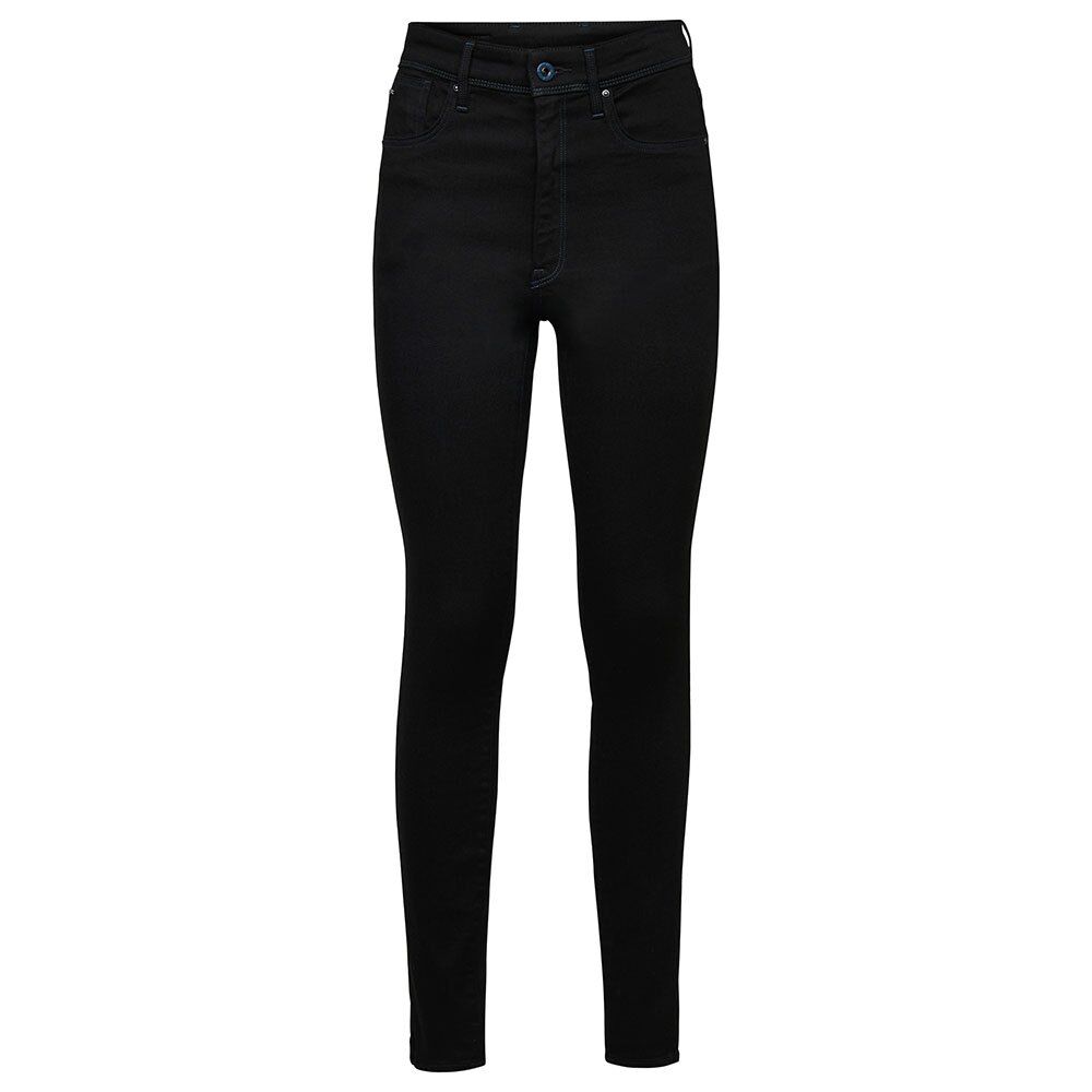 G-star Jeans Kafey Ultra-high Waist Skinny 31 Pitch Black
