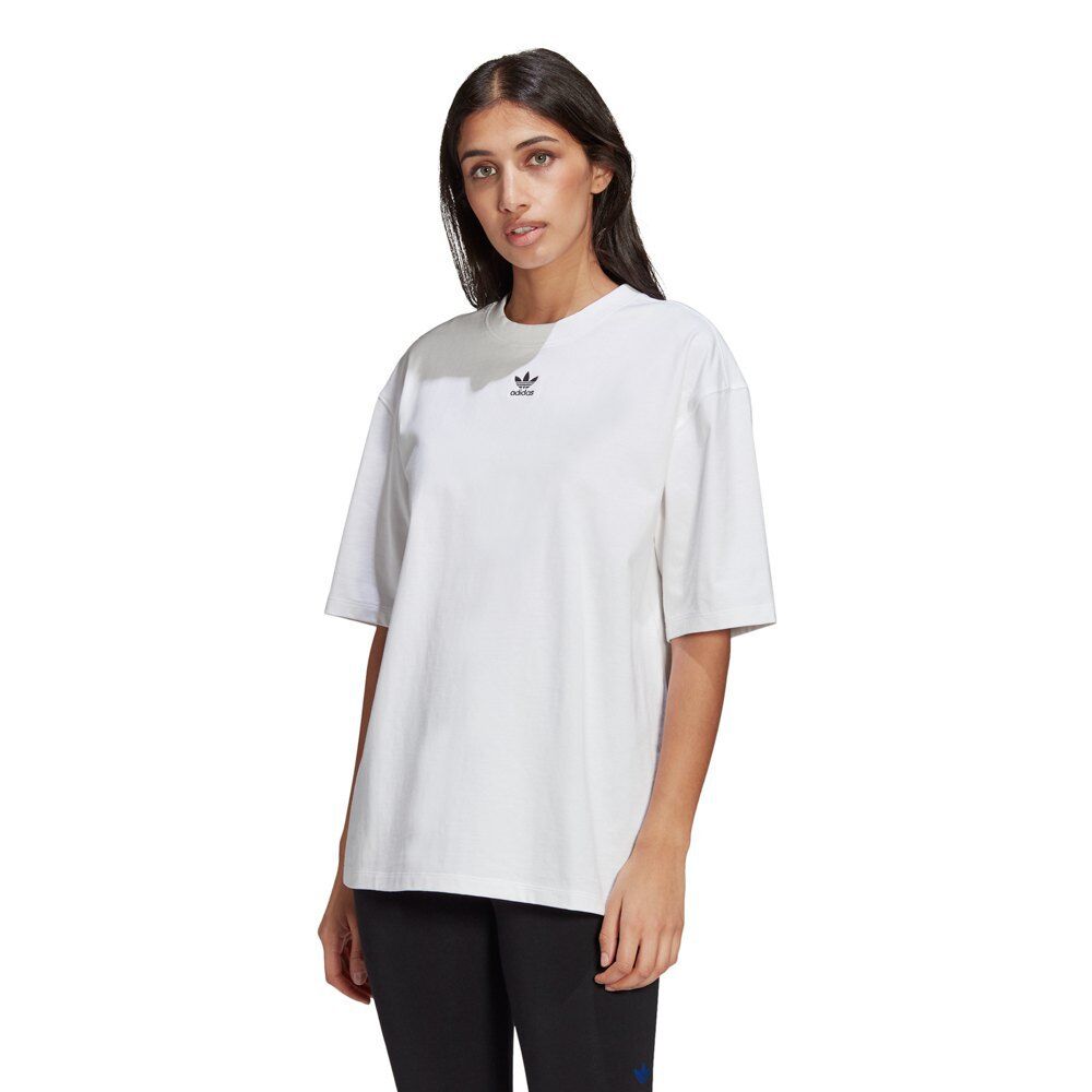 Adidas Originals Camiseta Manga Curta Trefoil Essentials 34 White