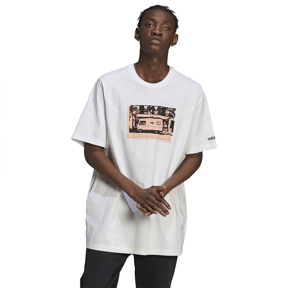 Adidas Camiseta Manga Curta Photo XL White
